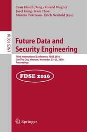 Cover von Future Data and Security Engineering