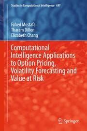 Cover von Computational Intelligence Applications to Option Pricing, Volatility Forecasting and Value at Risk
