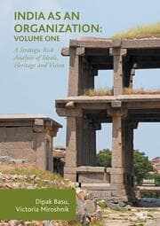 Cover von India as an Organization: Volume One