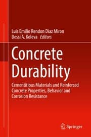 Cover von Concrete Durability