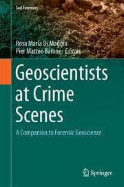 Cover von Geoscientists at Crime Scenes