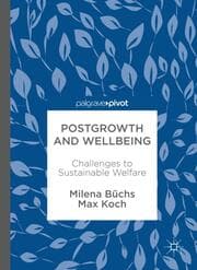 Cover von Postgrowth and Wellbeing