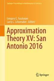 Cover von Approximation Theory XV: San Antonio 2016