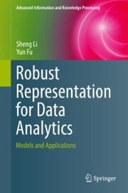 Cover von Robust Representation for Data Analytics