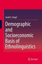 Cover von Demographic and Socioeconomic Basis of Ethnolinguistics