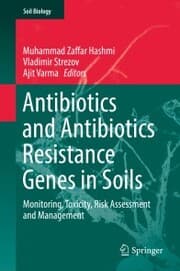 Cover von Antibiotics and Antibiotics Resistance Genes in Soils