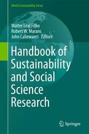 Cover von Handbook of Sustainability and Social Science Research