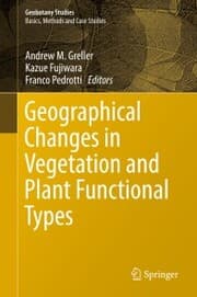 Cover von Geographical Changes in Vegetation and Plant Functional Types