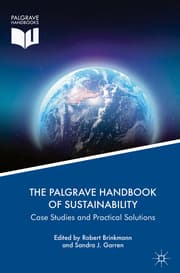 Cover von The Palgrave Handbook of Sustainability