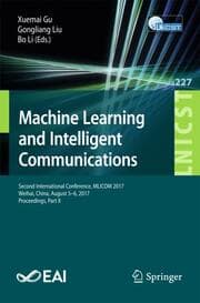 Cover von Machine Learning and Intelligent Communications