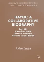 Cover von Hayek: A Collaborative Biography