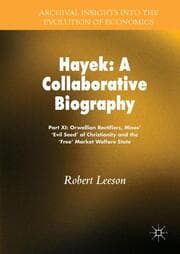 Cover von Hayek: A Collaborative Biography