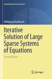 Cover von Iterative Solution of Large Sparse Systems of Equations