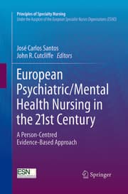 Cover von European Psychiatric/Mental Health Nursing in the 21st Century