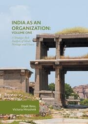 Cover von India as an Organization: Volume One
