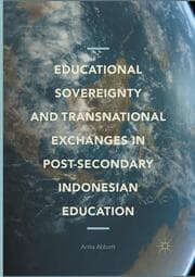 Cover von Educational Sovereignty and Transnational Exchanges in Post-Secondary Indonesian Education