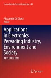 Cover von Applications in Electronics Pervading Industry, Environment and Society