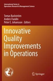 Cover von Innovative Quality Improvements in Operations