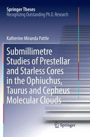 Cover von Submillimetre Studies of Prestellar and Starless Cores in the Ophiuchus, Taurus and Cepheus Molecular Clouds