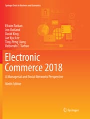 Cover von Electronic Commerce 2018