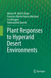 Cover von Plant Responses to Hyperarid Desert Environments