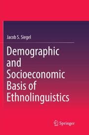 Cover von Demographic and Socioeconomic Basis of Ethnolinguistics