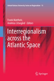 Cover von Interregionalism across the Atlantic Space