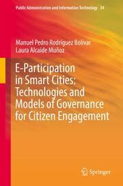 Cover von E-Participation in Smart Cities: Technologies and Models of Governance for Citizen Engagement