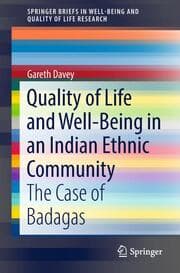 Cover von Quality of Life and Well-Being in an Indian Ethnic Community