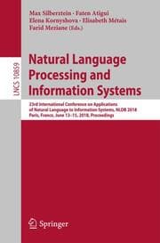 Cover von Natural Language Processing and Information Systems