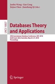 Cover von Databases Theory and Applications