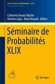 Cover von Séminaire de Probabilités XLIX