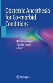 Cover von Obstetric Anesthesia for Co-morbid Conditions