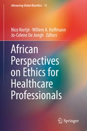 Cover von African Perspectives on Ethics for Healthcare Professionals