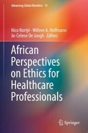 Cover von African Perspectives on Ethics for Healthcare Professionals