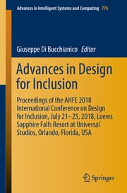 Cover von Advances in Design for Inclusion