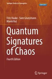 Cover von Quantum Signatures of Chaos