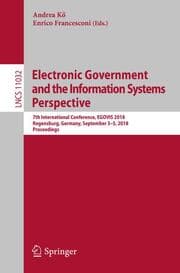 Cover von Electronic Government and the Information Systems Perspective