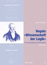 Cover von Hegels Wissenschaft der Logik Teil 1 bis 3 / Hegels 'Wissenschaft der Logik'