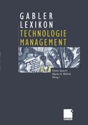 Cover von Gabler Lexikon Technologie Management