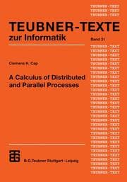 Cover von A Calculus of Distributed and Parallel Processes
