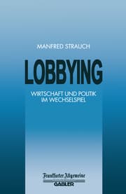 Cover von Lobbying