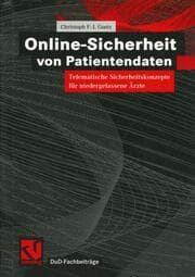 Cover von Online-Sicherheit von Patientendaten