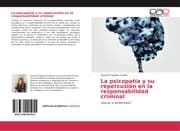 Cover von La psicopatía y su repercusión en la responsabilidad criminal