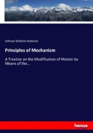 Cover von Principles of Mechanism