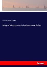 Cover von Diary of a Pedestrian in Cashmere and Thibet