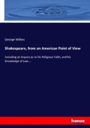 Cover von Shakespeare, from an American Point of View