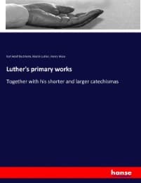 Cover von Luther's primary works