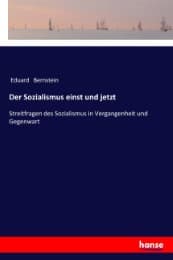 Cover von Der Sozialismus einst und jetzt