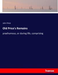 Cover von Old Price's Remains